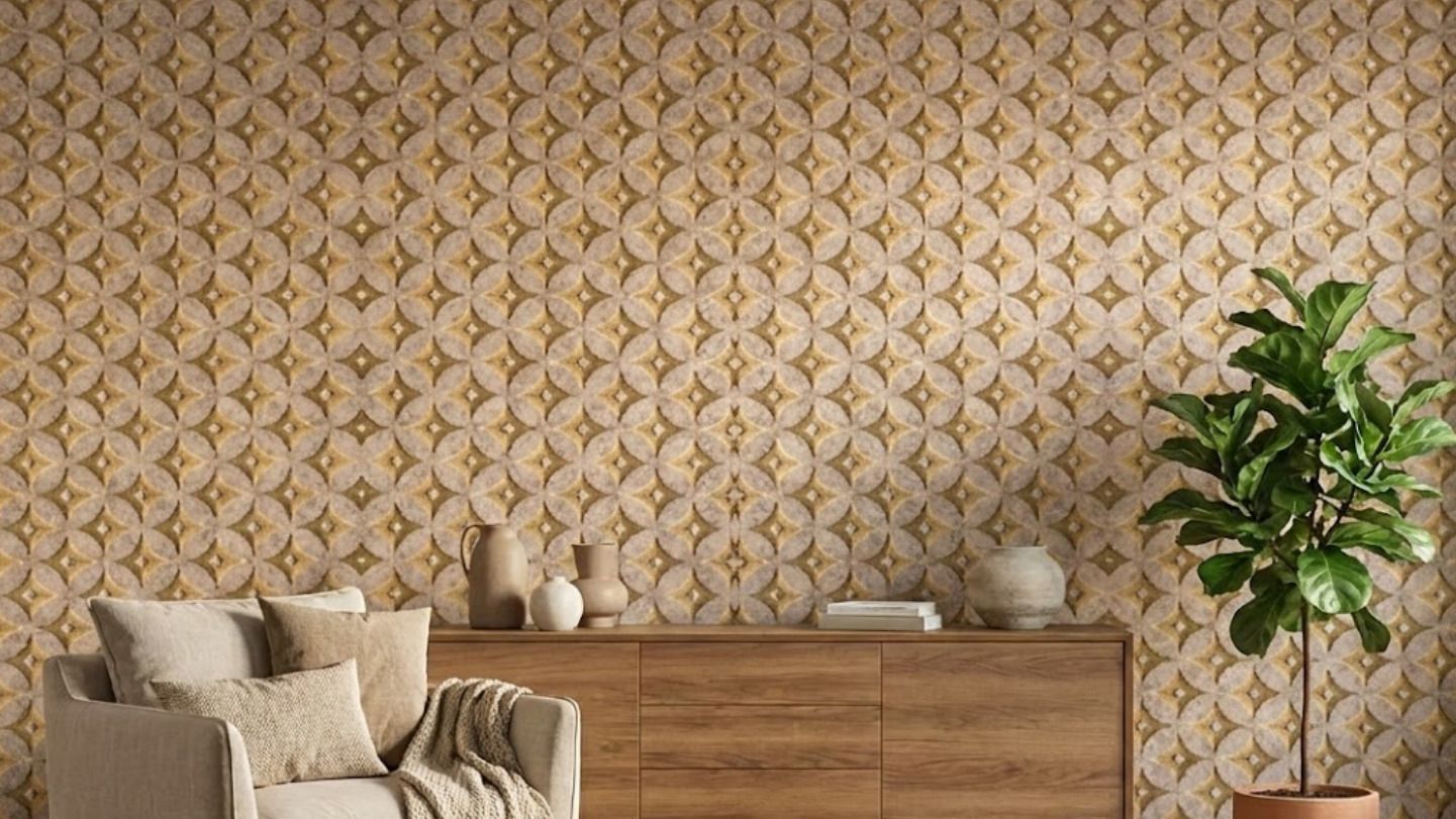 Luxury interior accent wall using charcoal highlighter sheets